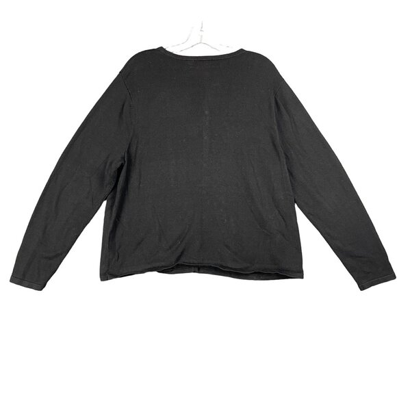 Womens Cardigan XL Embroidered Cardinal Whimsical Granniecore Grandma Modest - Picture 8 of 12